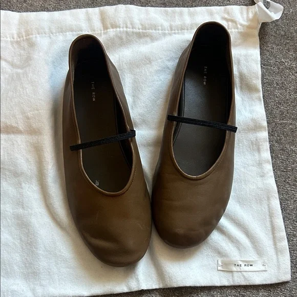 The Row Ballet Flats